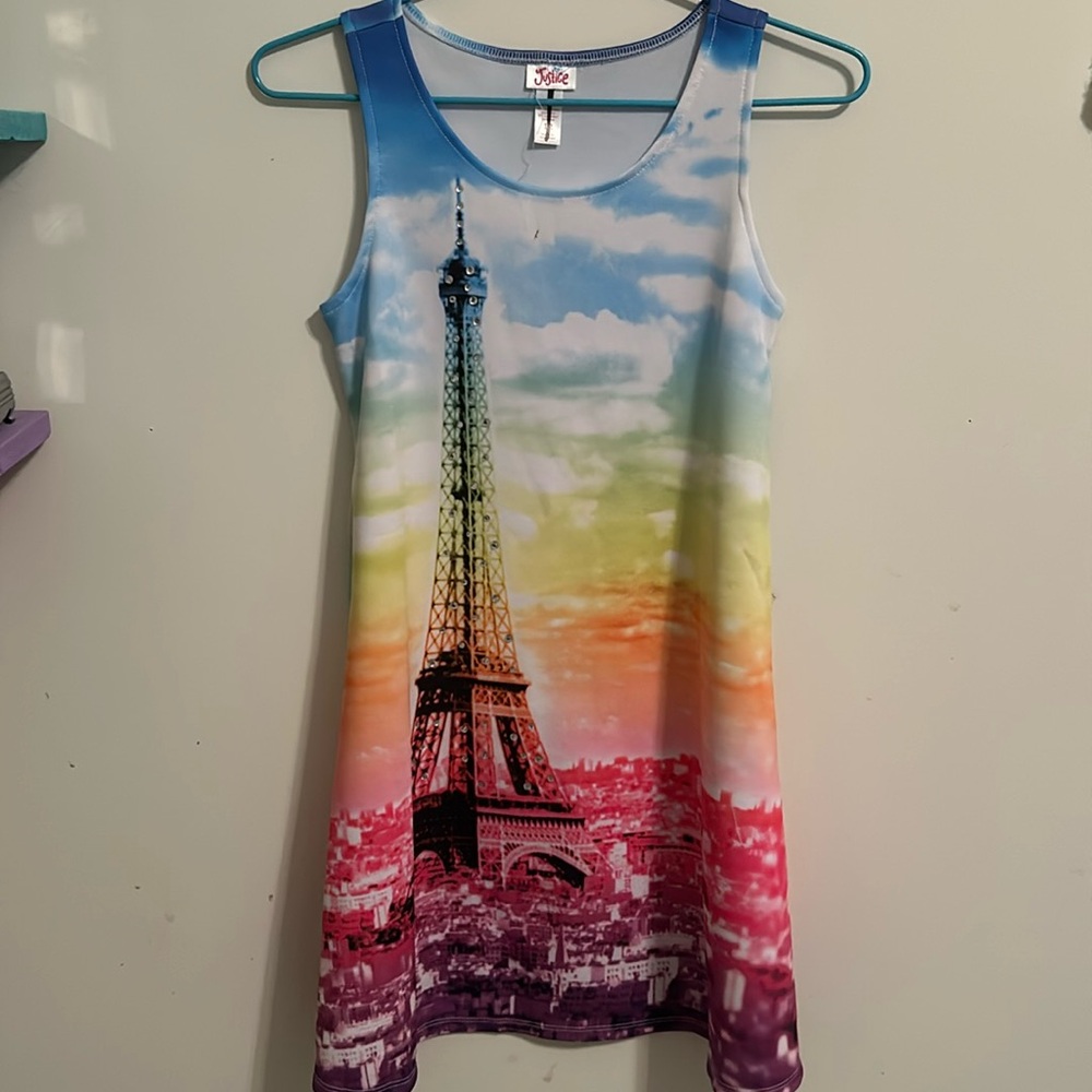 Girl’s 12 Rainbow Paris Justice Dress